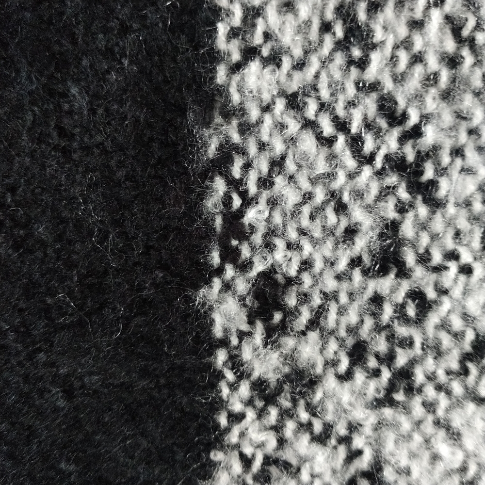 Old Navy Black Grey Cape Wrap One Size - Picture 4 of 10